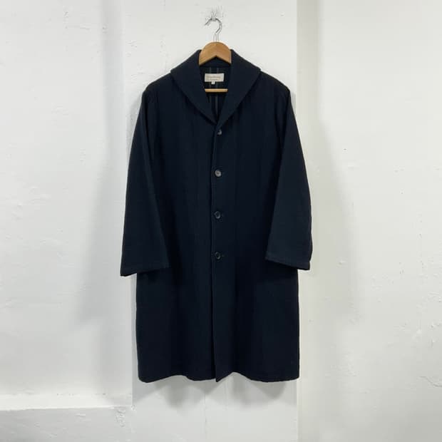 블라스 블럼 네이비 싱글 코트 