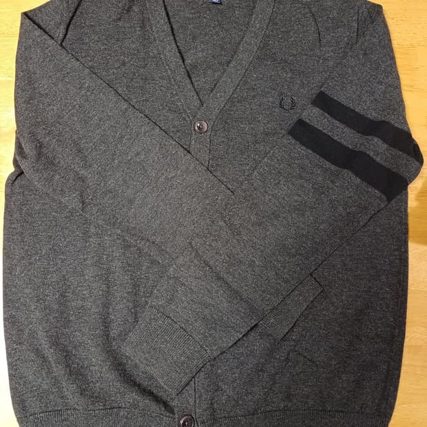 프레드페리 가디건 L