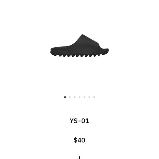yeezy YS-01 black(새상품)