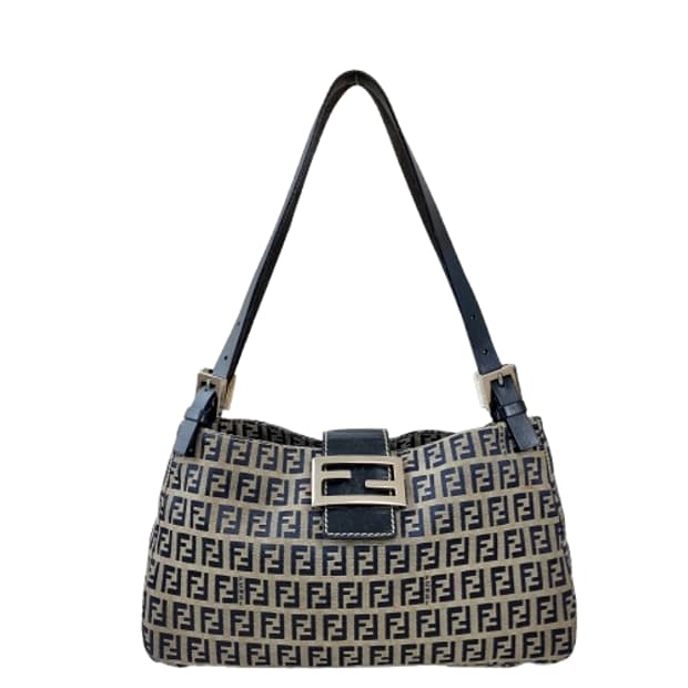 정품 펜디 빈티지 주카 바게트 숄더백