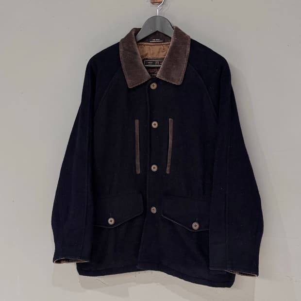 Back Fire 코듀로이 울 헌팅 자켓 