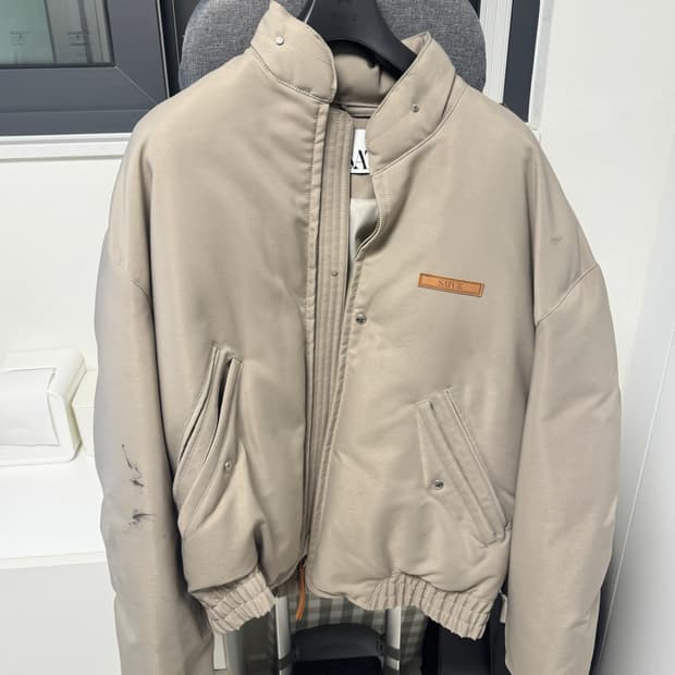 세터 패딩 XL 아이보리