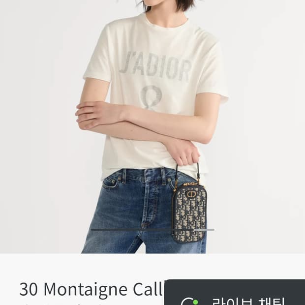 (정품풀세트구성선물가능)디올2종 휴대폰 홀더겸 미니백