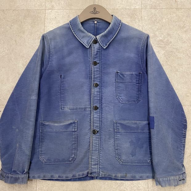 50년대 르몽생미셸 빈티지 프렌치 자켓 french work jacket