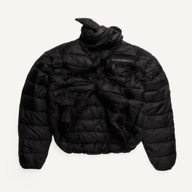 (L) h&m 글렌 마틴스 패딩