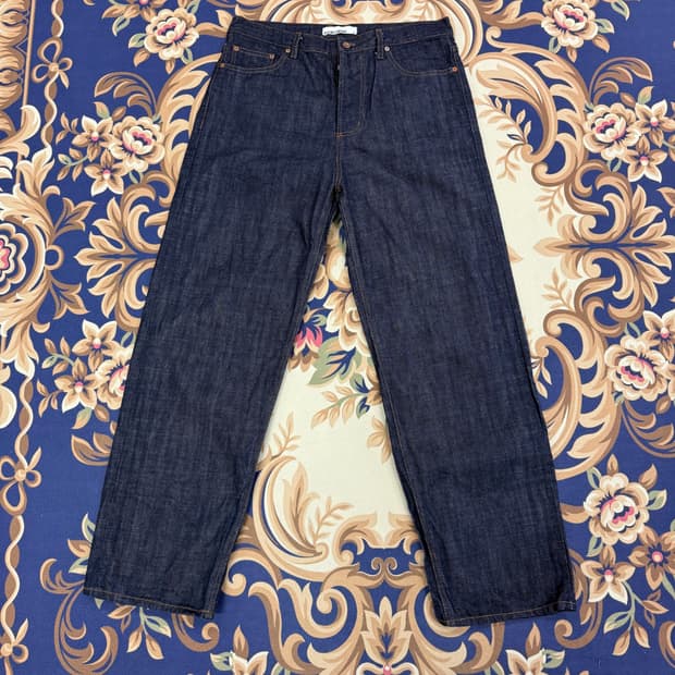 (34) 비슬로우BESLOW 셀비지 진청 데님팬츠