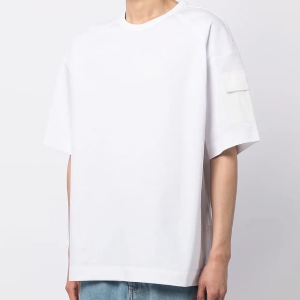 준지 오버핏 포켓 반팔티