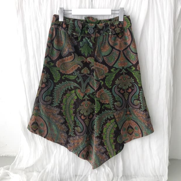 ethnic paisley skirt