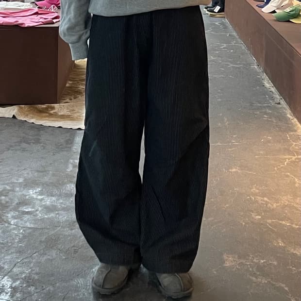 빈티지 스트라이프 팬츠 H1936