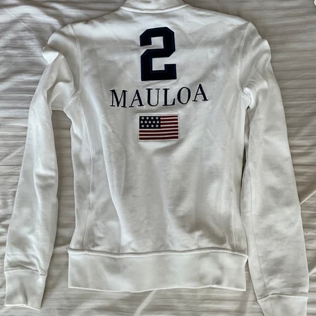 폴로 빅포니 랄프로렌 성조기 집업 L