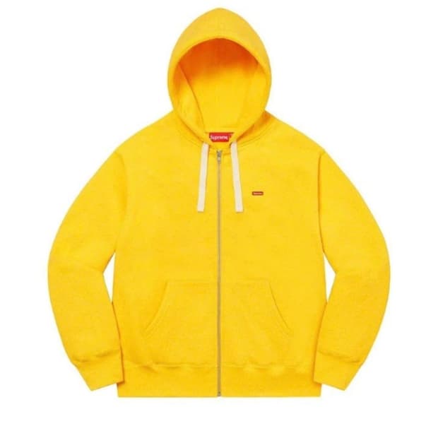 슈프림 스몰박스 로고 후드 집업 M