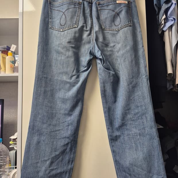 여성용 캘빈클라인 청바지