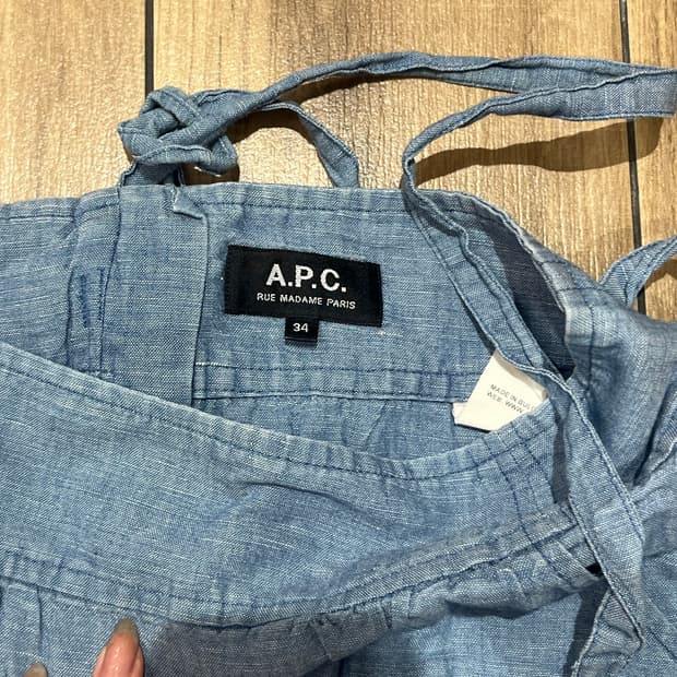 a.p.c 데님 스커트 34