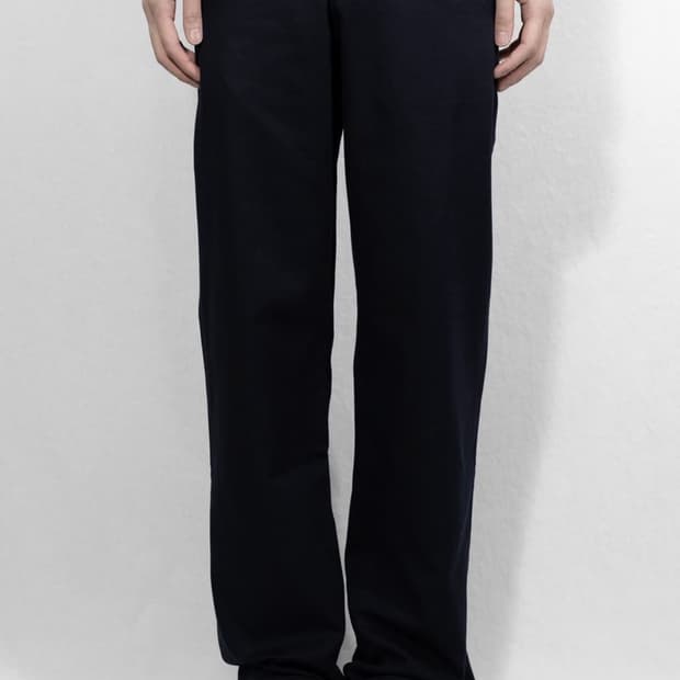 LES PIN trouser navy