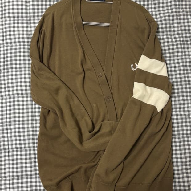 XL) 프레드페리 가디건