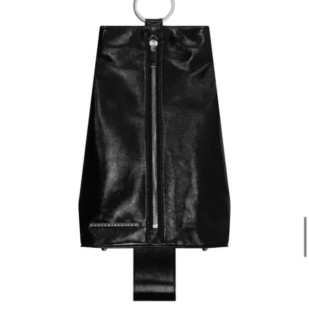 트리밍버드 가방 백 2-Way Carried O Ring Leather