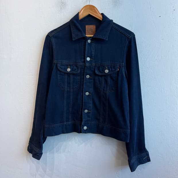 FLASH 인디고 트러커 자켓 Made in JAPAN