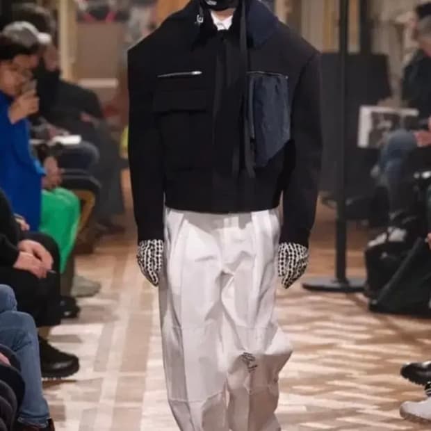 라프시몬스 19fw 밀리터리 울 크롭자켓(46)