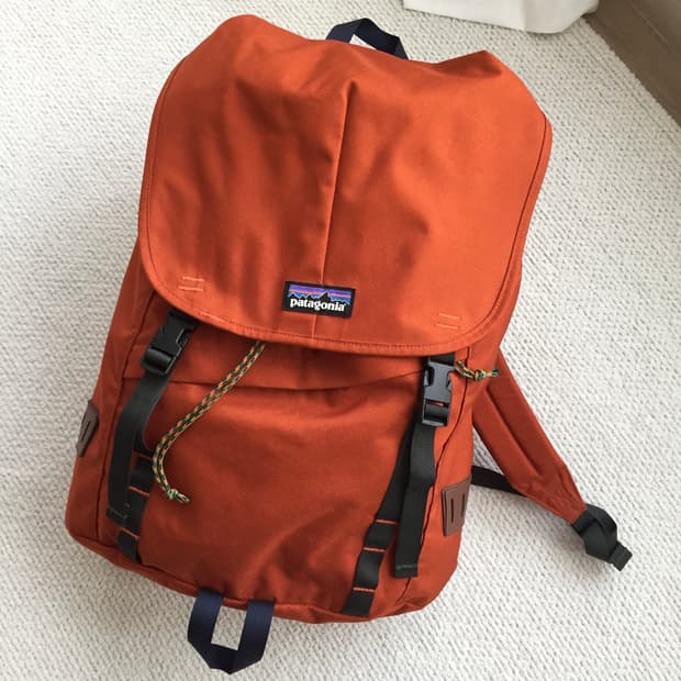 파타고니아 백팩 오렌지 