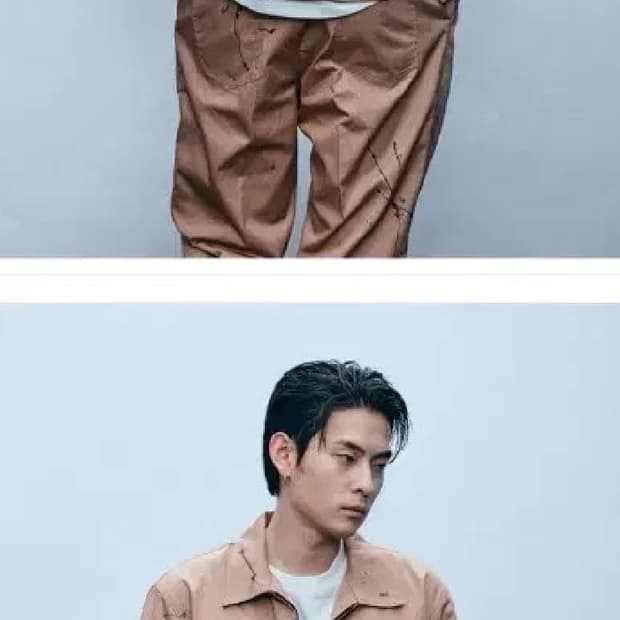 새상품) 크리틱×삼화 콜라보 워커 자켓 팬츠 L/XL