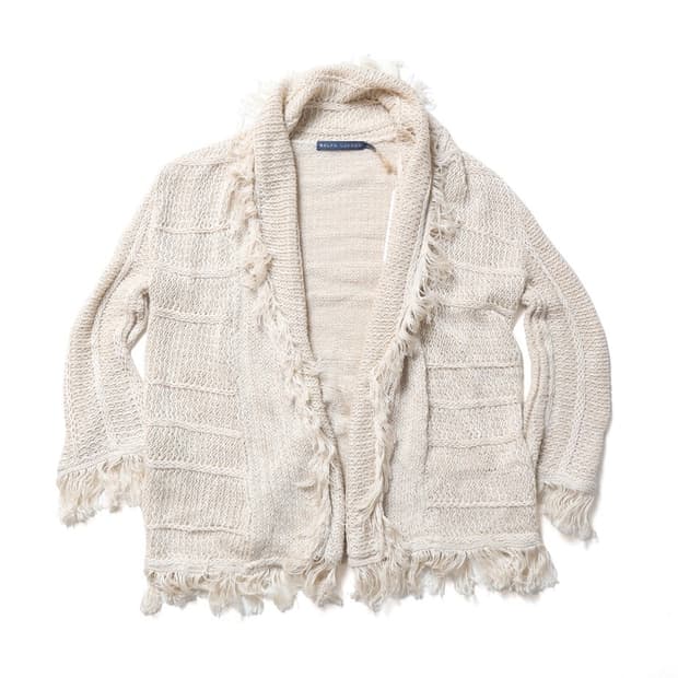 랄프로렌 Ralph Lauren Linen Cardigan 