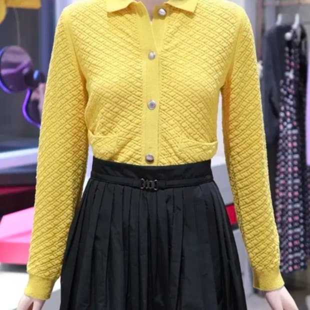 여성 free 럭키슈에뜨 니트 가디건