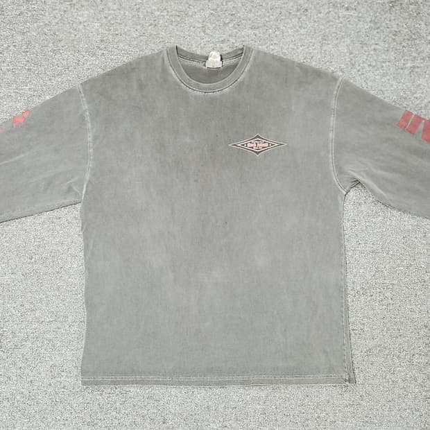 아웃스탠딩 빈티지 워싱 롱슬리브 