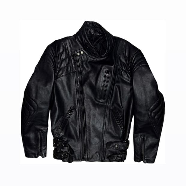 Real Leather Biker Jacket