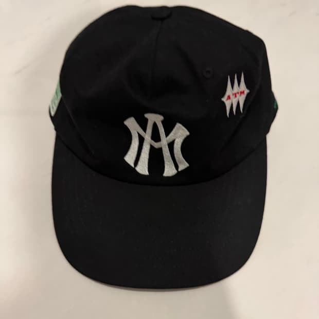애프터매스 Atm 로고 볼 캡 블랙