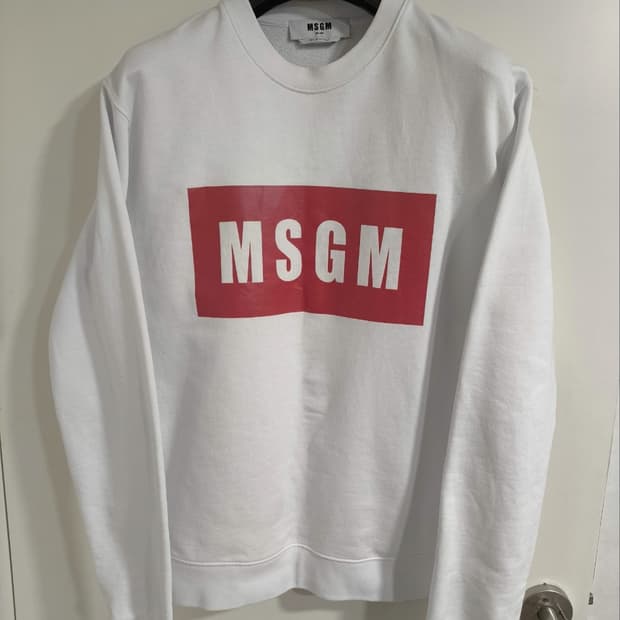 L사이즈 MSGM 맨투맨 티셔츠