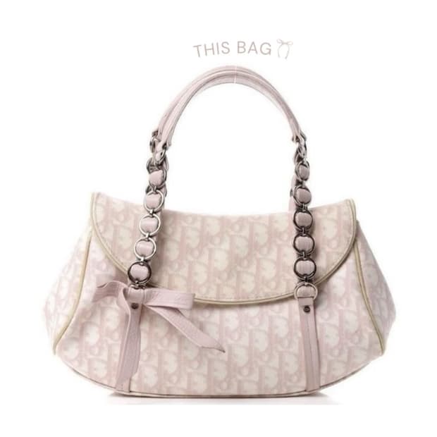 디올 로맨틱 오블리크 가방