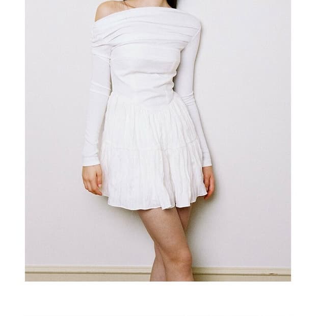 낫유어로즈 릴리드레스 화이트 not your rose lily dress