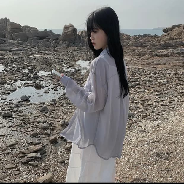 Sora Seethrough summer shirts