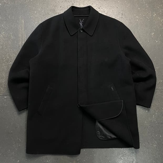 105 입생로랑 핸드메이드 코트 