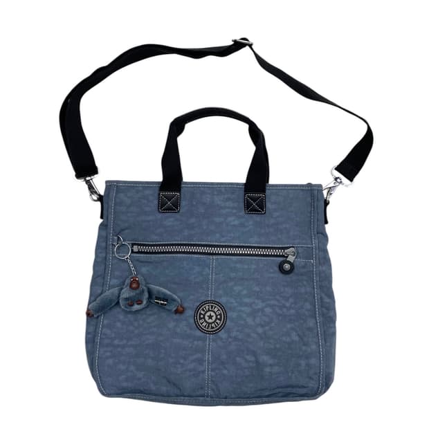 키플링 y2k 블루그레이 사각백 3way