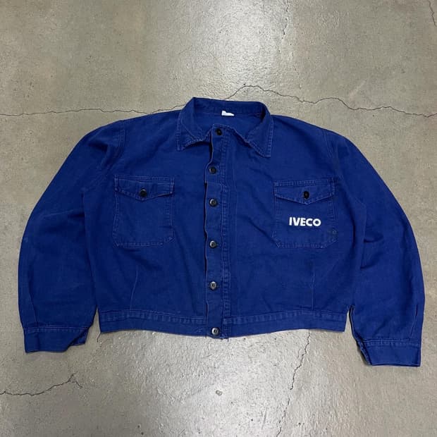 OLD FRENCH WORK MECHANIC 싸이클리스트 프렌치워크자켓