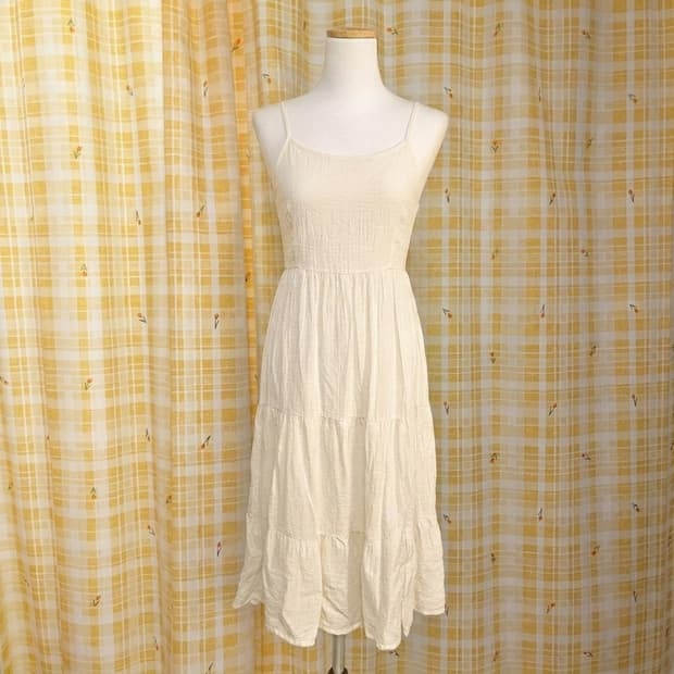 레이어드 빈티지 원피스