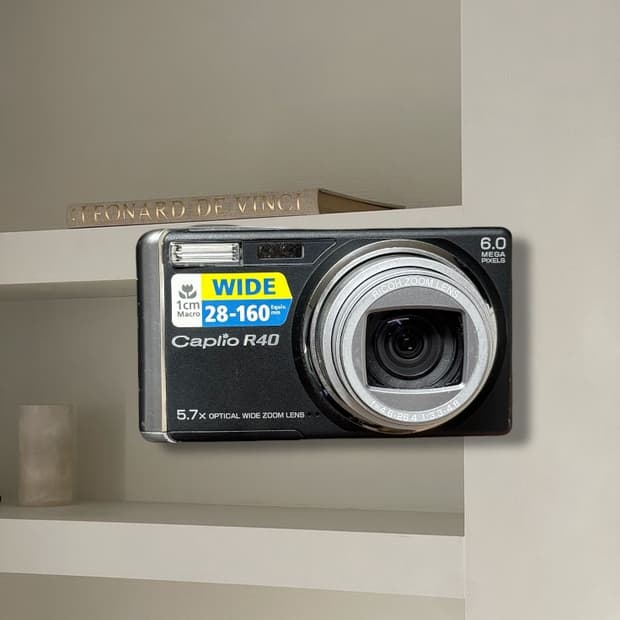 (필카감성) 리코 R40 블랙 디카 디지털카메라 빈티지  //캐논 니콘