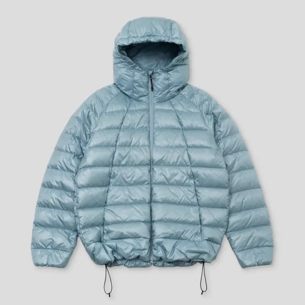 [XXL] 무신사 스탠다드 스포츠 아이언 라이트 다운 자켓 라이트 블루