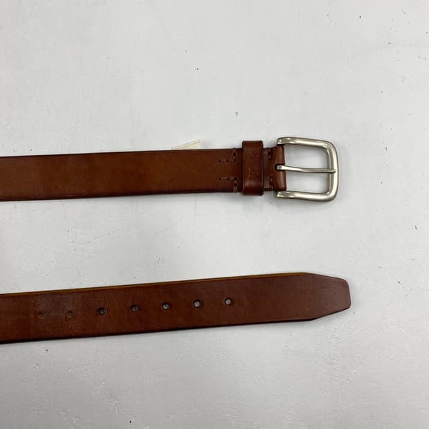리바이스 리얼 레더 브라운 벨트