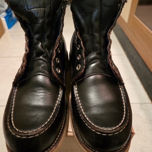 90s 빈티지 레드윙 목토 8179 차심 7E