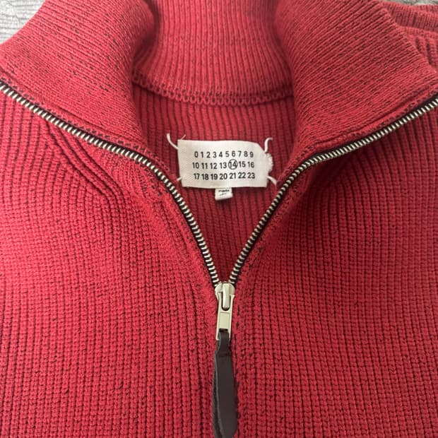 마르지엘라 니트 집업