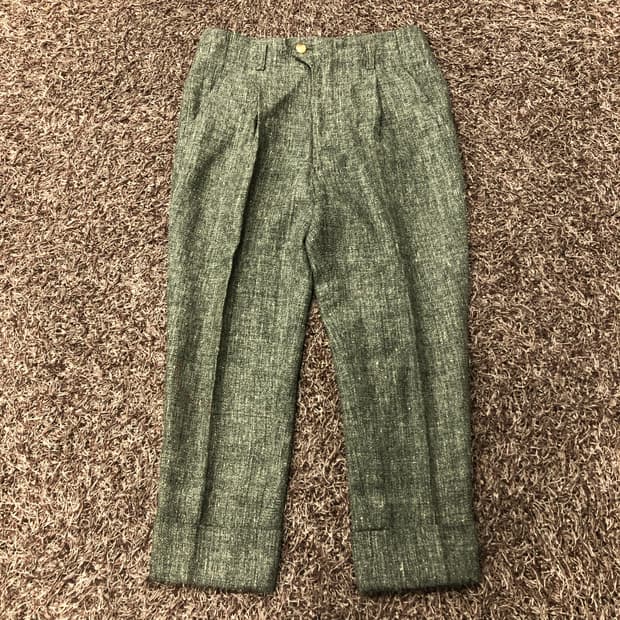 겐조 울 슬랙스 팬츠