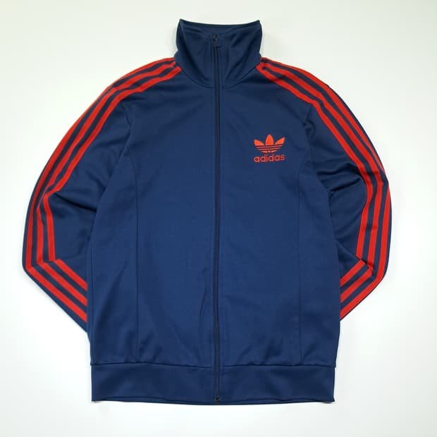 CL996 M 아디다스 오리지널스 유로파 네이비레드 트랙탑 자켓
