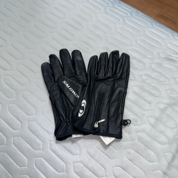 salomon 살로몬 가죽 장갑