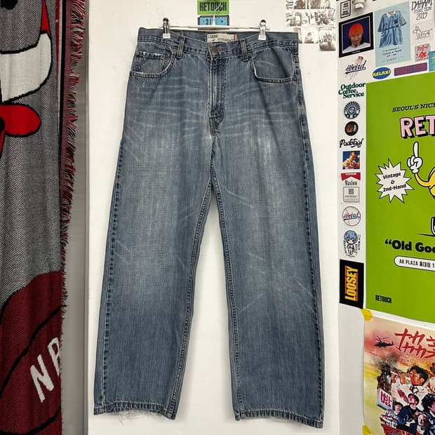 00‘s 리바이스 569 루즈핏 데님진
