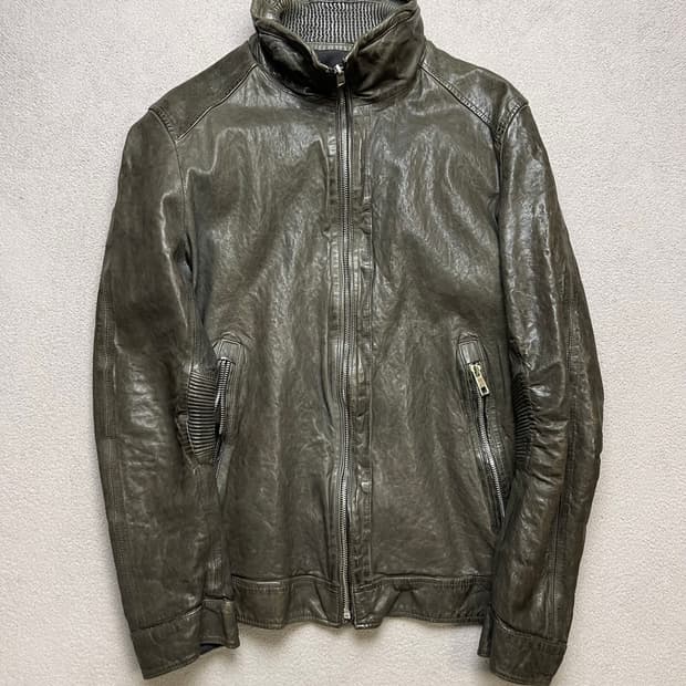 [L] 양가죽 자켓 - 라이더자켓 -95-100 slim jacket