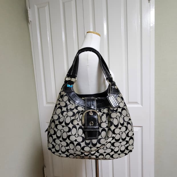 상태굿) 코치 버클 숄더백