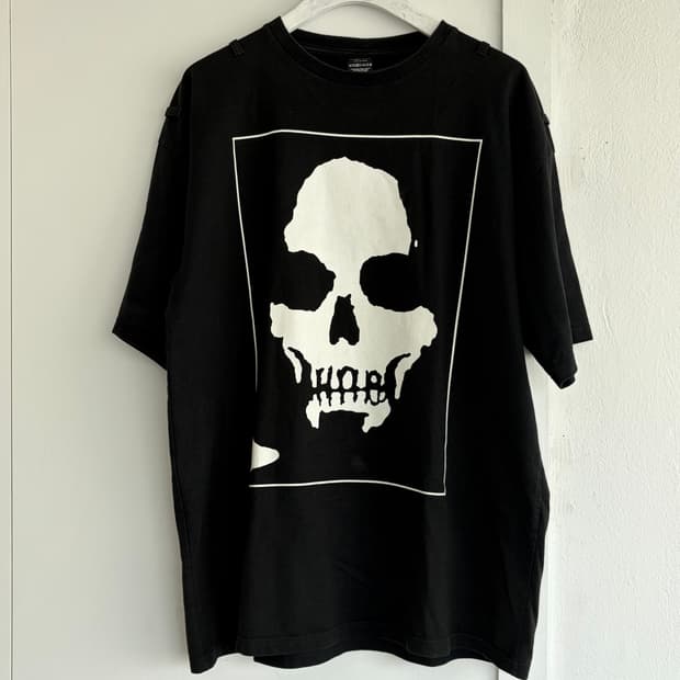 Number (n)ine SS06 skull tee 3 Black
