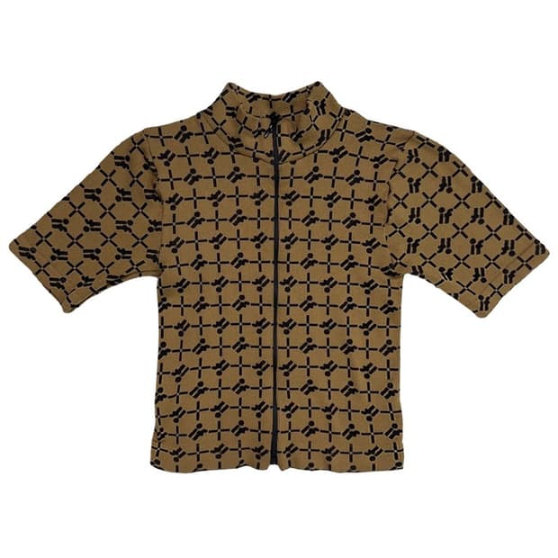 URBAN OUTFITTERS 체크 반팔 가디건 XS